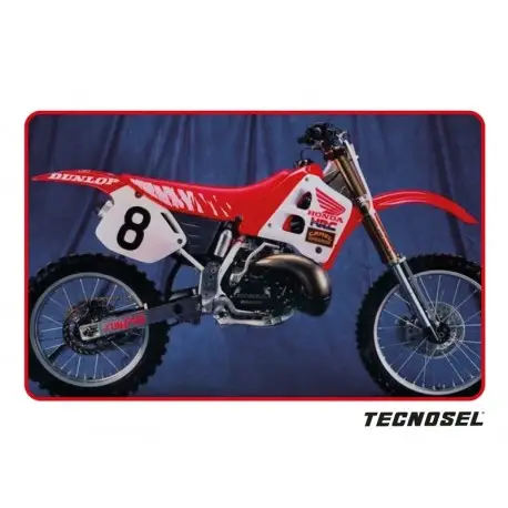 Kit déco complet TECNOSEL Team Honda USA 1991 Top Vente