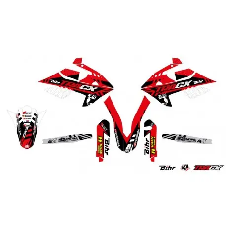 Super Prix Kit déco KUTVEK Tracx GAS GAS EC 200 EC 250 EC 300 RACING
