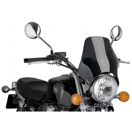 Saute Vent moto universel noir PUIG Retour Gratuit