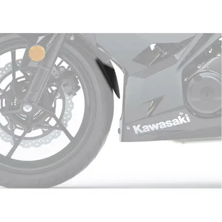 Petit Prix Extension garde boue avant BODYSTYLE KAWASAKI Ninja 400 Z400 Z500 2024