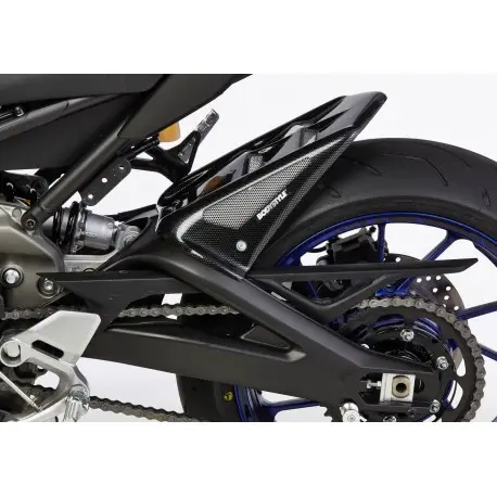 Authentique Garde boue arrière BODYSTYLE look carbone YAMAHA MT-09 2017-2020