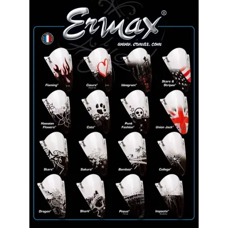 Bon Plan Option Serigraphie pour bulles et saute vents ERMAX