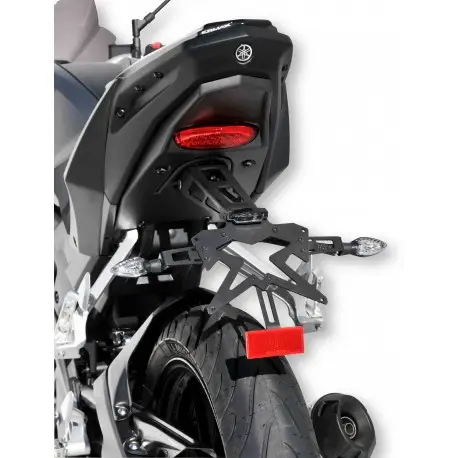 Support de plaque ERMAX YAMAHA MT 125 2014-2019 Nouvelle Collection
