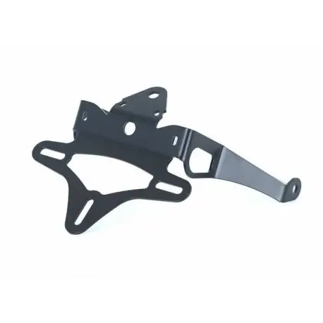 Super Prix Support de plaque R&G RACING noir avec optique fumé Kawasaki 650 Vulcan 2015-2024
