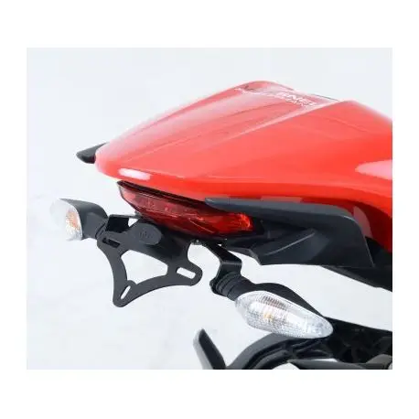 Support de plaque R&G Racing DUCATI 821 MONSTER 2014-2017 / 1200 MONSTER 2014-2017 Paiement Sécurisé
