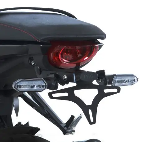 Support de plaque R&G RACING noir Honda CB1000R NEO SPORTS CAFE 2018-2024 Prix Bas