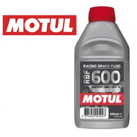 Liquide de frein MOTUL RBF600 DOT 4 | 0,50L | Non Miscible Pas Cher