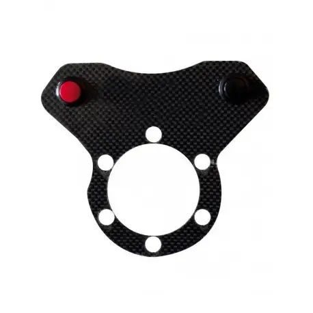 Super Prix Platine pour volant CARBONE 2 boutons | GT2i Race & Safety