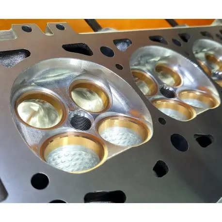Commande En Gros Préparation culasse Audi S2/RS2 5 Cyl. 3B,ADU,ABY,… usinage CNC 5 axes | Balle de Golf en « OPTION » (Dimpling)