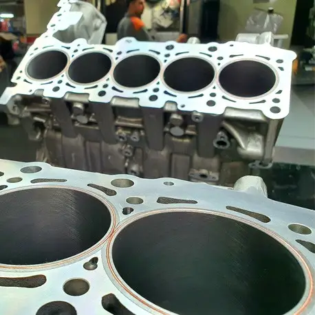 Usinage/Installation chemises Bloc Audi RS3 EA855 Evo DAZA (Darton Sleeve) 2.5L 20V | Alésage 82,50/82,75/83,00mm | Perçage/Taraudage M11 en option Prix Réduit