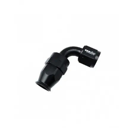 Raccord femelle 90° OBP – Type PTFE (E85)– Aluminium noir – AN-4/AN-6/AN-8/AN-10/AN-12 Commander Maintenant