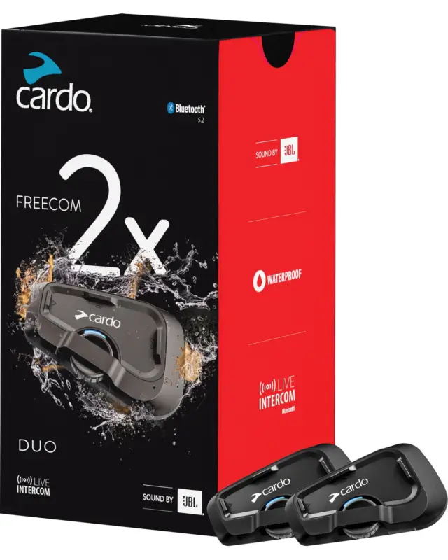 INTERCOM MOTO DUOcardoIntercom Freecom 2X Duo Meilleure Vente