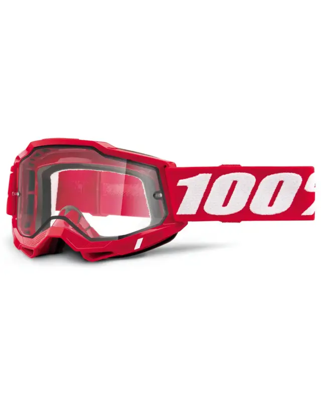 Top Vente Masque Moto Cross100%Accuri 2 Enduro rouge fluo