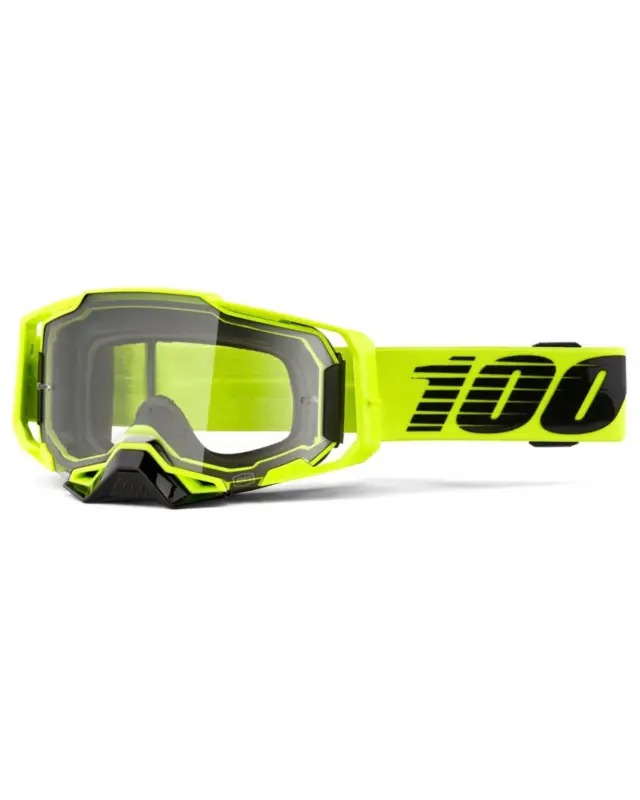 Masque Moto Cross100%Armega Nuclear Citrus Vente Directe