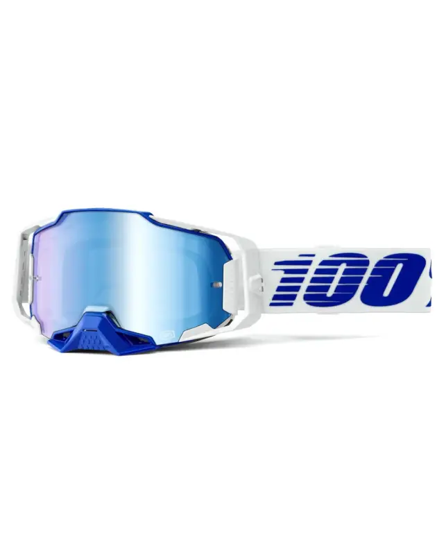 Nouvel Arrivage Masque Moto Cross100%Armega bleu