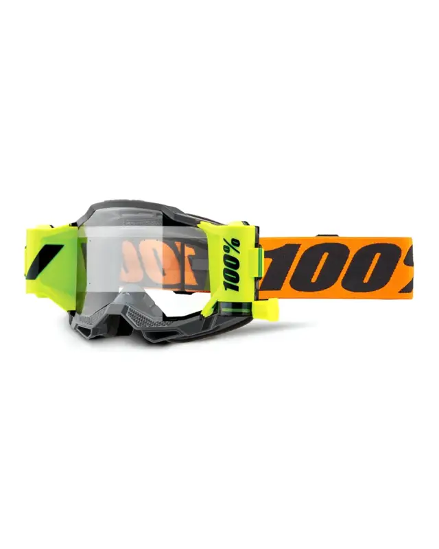 Masque Moto Cross100&percnt;Accuri 2 Forecast orange Haute Qualité