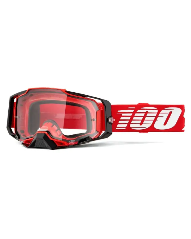 Offre Spéciale Masque Moto Cross100&percnt;Armega rouge