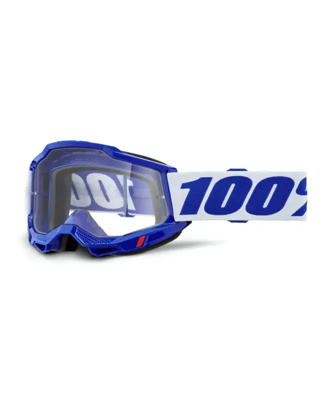 Livraison Express Masque Moto Cross100%Accuri 2 bleu