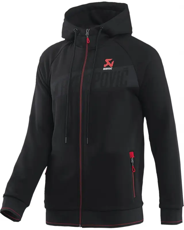Prix Promo SWEATSHIRTakrapovic ZIP HOODIE BLACK MEN 3XL