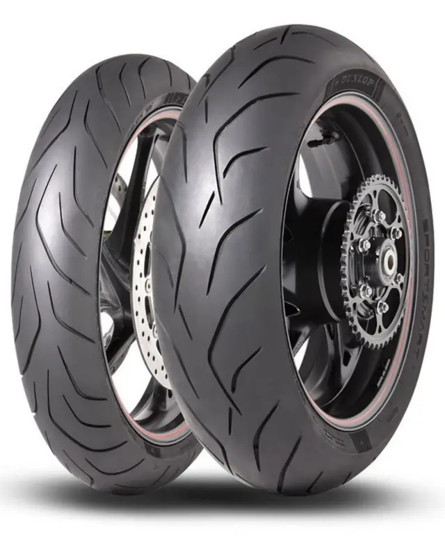 Pneus : Route, Tout-Terrain, Scooter, Racing, Traildunlop 180/55ZR17 (73W) TL SPORTSMART Mk3 Offre Limitée