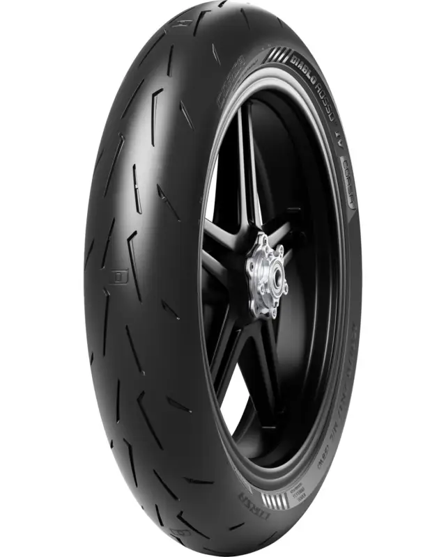 Bon Marché Pneus : Route, Tout-Terrain, Scooter, Racing, Trailpirelli 120/70 ZR 17 M/C (58W) TL DIABLO ROSSO IV CORSA