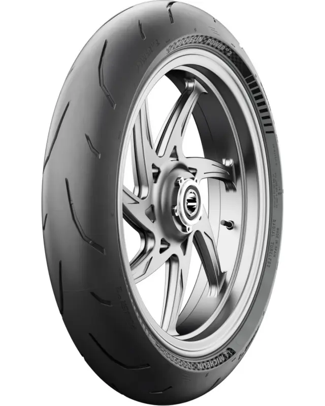 Pneus : Route, Tout-Terrain, Scooter, Racing, Trailmichelin 120/70 ZR 17 M/C (58W) POWER GP2 F TL Seulement Aujourd’hui