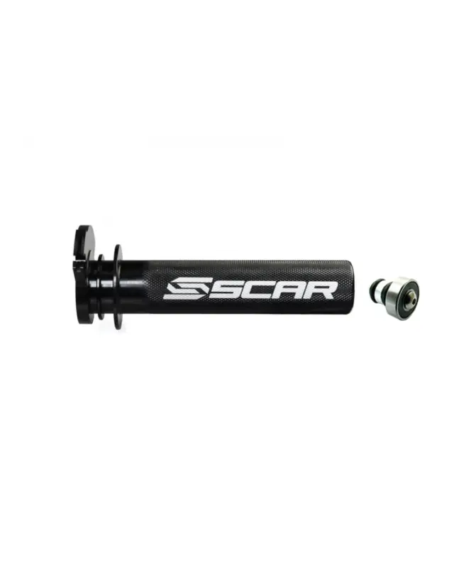 Achat Immédiat Accessoires Motoscar Barillet de gaz SCAR alu + roulement noir KTM/Husqvarna