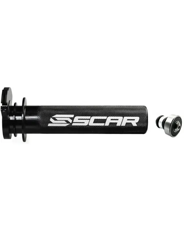Accessoires Motoscar Barillet de gaz SCAR en aluminium + roulement noir - Husqvarna / GAS GAS Seulement Aujourd’hui