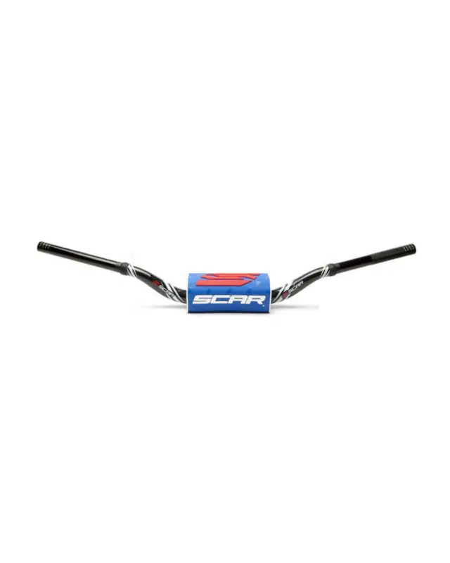 Authentique Guidon Motoscar Guidon SCAR O² High – Graphic Colour noir l=814