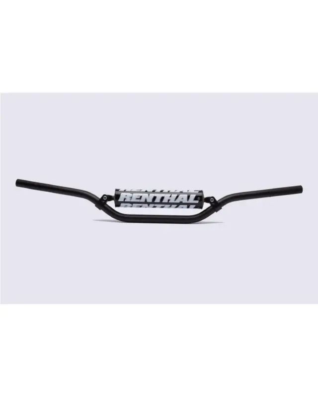 Guidon Motorenthal Guidon Ø22 2mm avec barre RENTHAL Classic Replica Jimmy Button noir/mousse noire Dernier Modèle