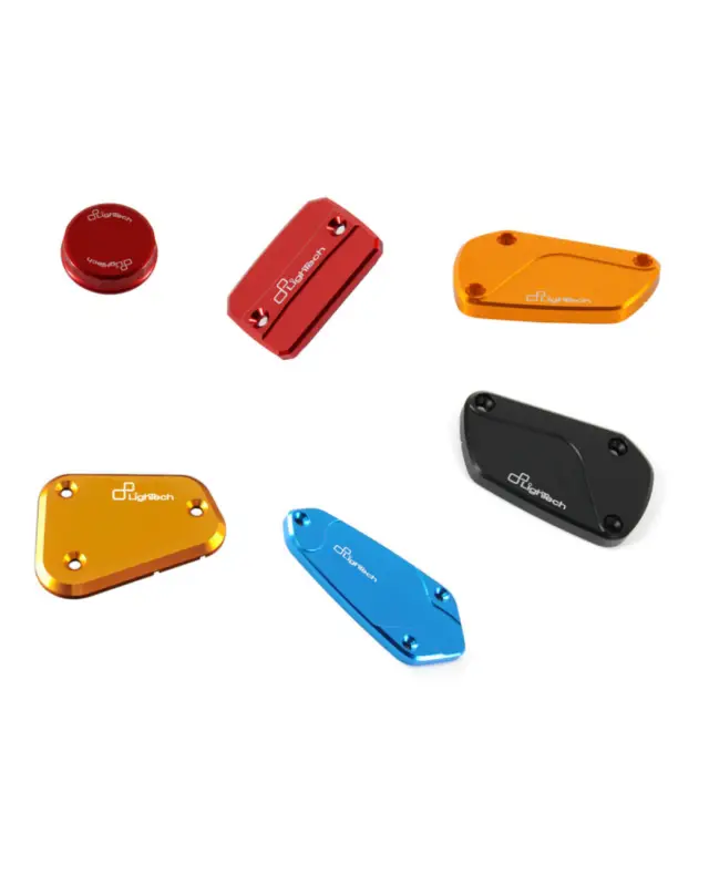 Couvercle Maitre Cylindre Motolightech Couvercle de maitre-cylindre frein LIGHTECH noir Kawasaki Ninja 400 Meilleure Vente