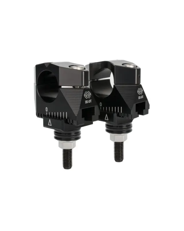 Pontet Motogilles Pontets de guidon GILLES TOOLING 2DGT réglables noir Prix Choc