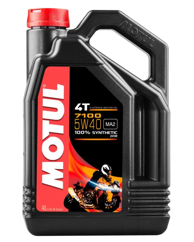 Huile 4 Temps Motomotul7100 5W40 4T4 litres Dernier Modèle