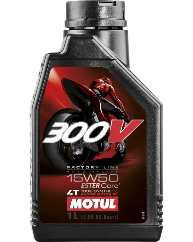 Huile 4 Temps Motomotul300V FL ROAD RACING 4T 15W50 1 litre Réduction