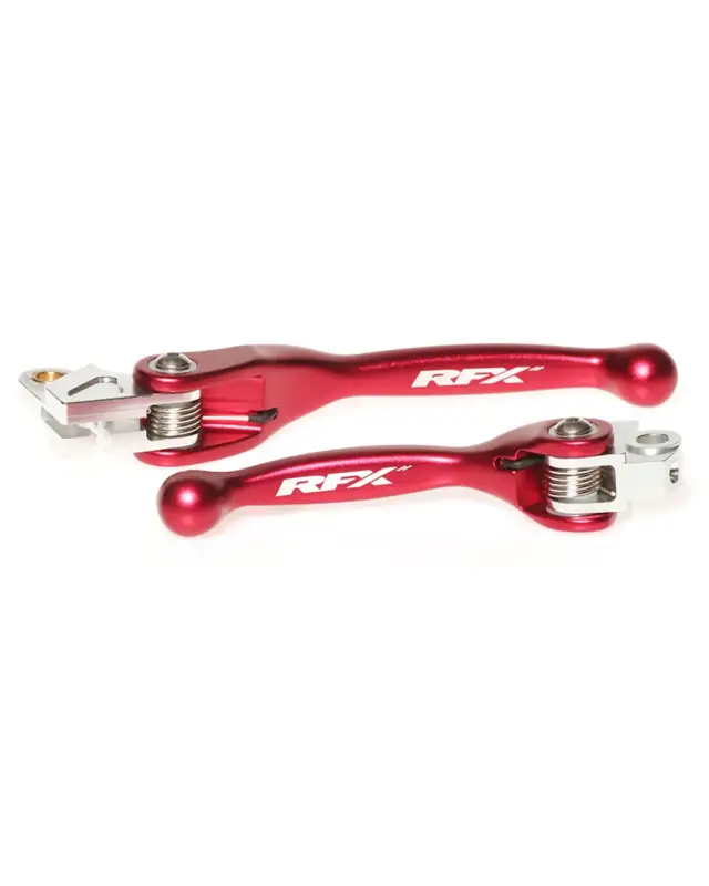 Kit Levier Embrayage et Frein MotorfxEnsemble de leviers flexibles forgés RFX Race (Rouge) Commander Vite