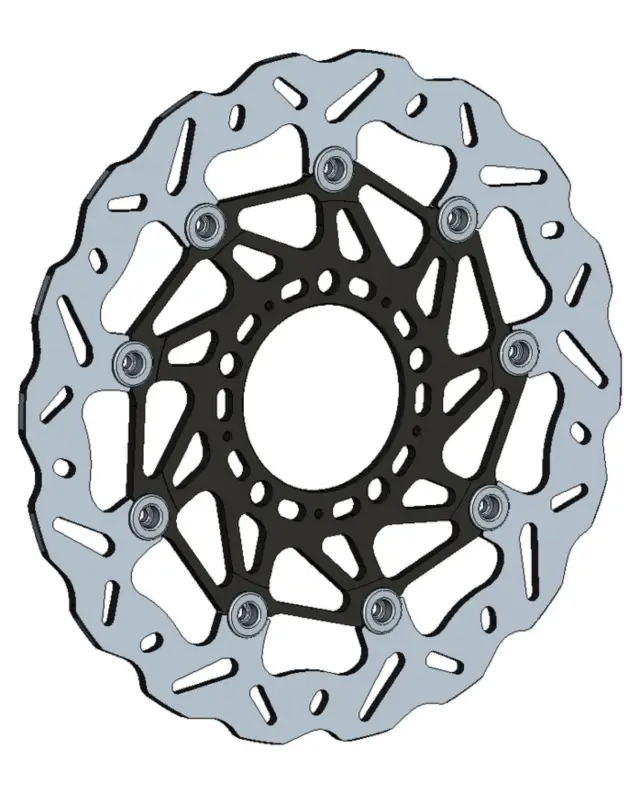 Must-Have Maitre Cylindre Frein Motobraking Disque de frein avant droit BRAKING WK139R Wave flottant Kawaskai