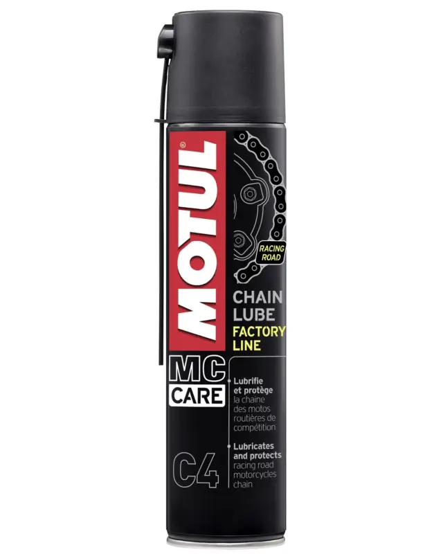 Quantité Limitée Graisse Chaine MotomotulC4 Chain-Lube Factory-LineAerosol 400ml