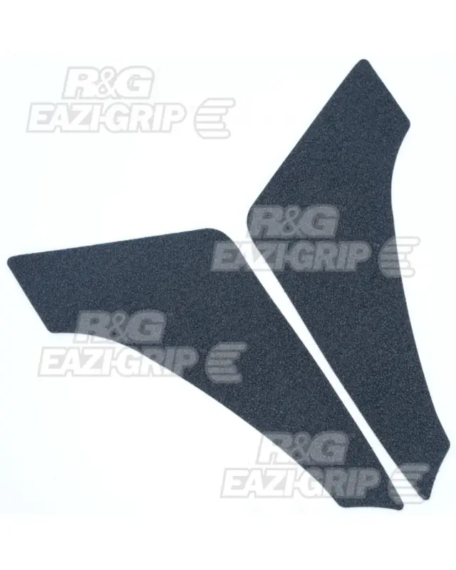 Soldes Stickers Réservoir Motorg racing Kit grip de réservoir R&G RACING 2 pièces noir Ducati 1200S