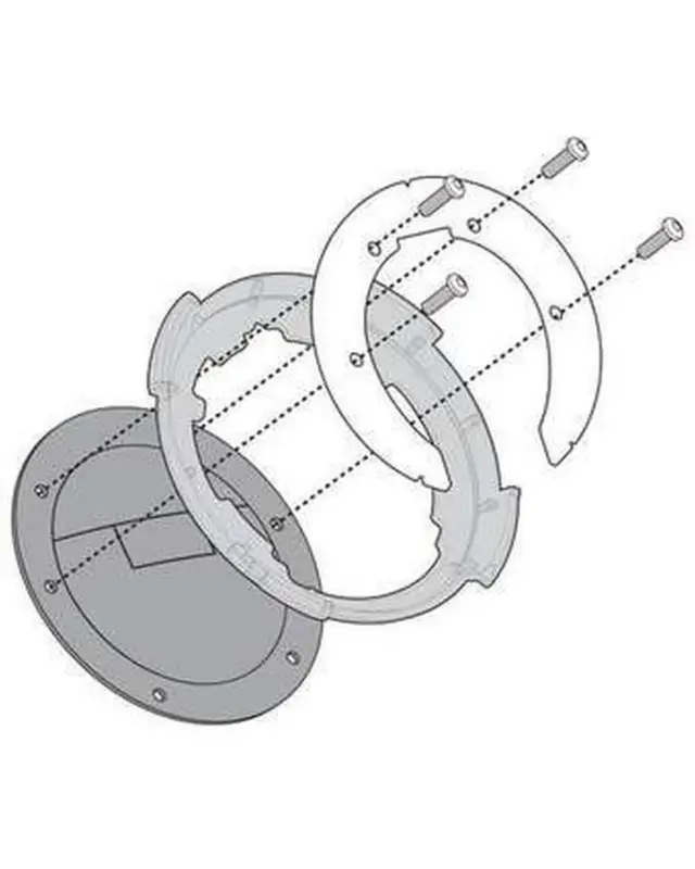 Support Sacoche Motogivi Fixation Easy-Lock BF23 Yamaha MT09 Tracer Quantité Limitée