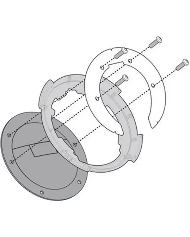 Support Sacoche Motogivi Fixation Easy-Lock BF22 Bon Marché