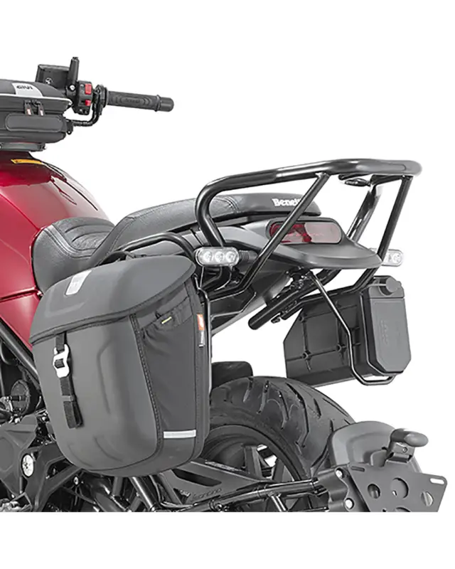 Prix Choc Support Sacoche Motogivi Supp.cavalières gauche pour MT501S Benelli Leoncino 500 2017-19