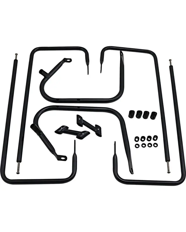 Meilleure Vente Support Sacoche Motodrag specialties RAIL S/B BLK FLT 97-08