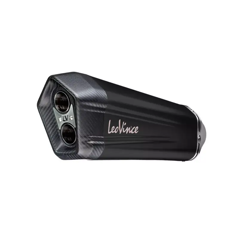Livraison Express Échappement silencieux Slip-On LeoVince LV-12 BLACK EDITION inox noir pour Honda NT1100 2022 et + – Destockage