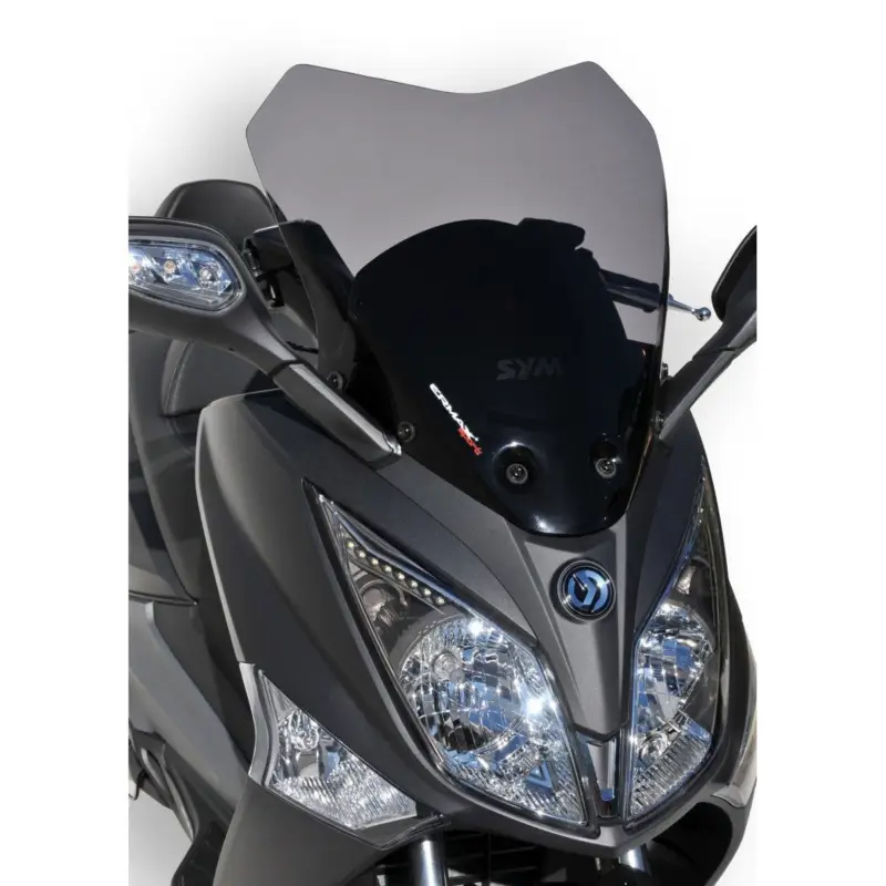 Bulle Pare-Brise Sport Ermax 49cm pour SYM GTS EFI, Joymax 125i, 250i et 300i 13 et + Prix Bas