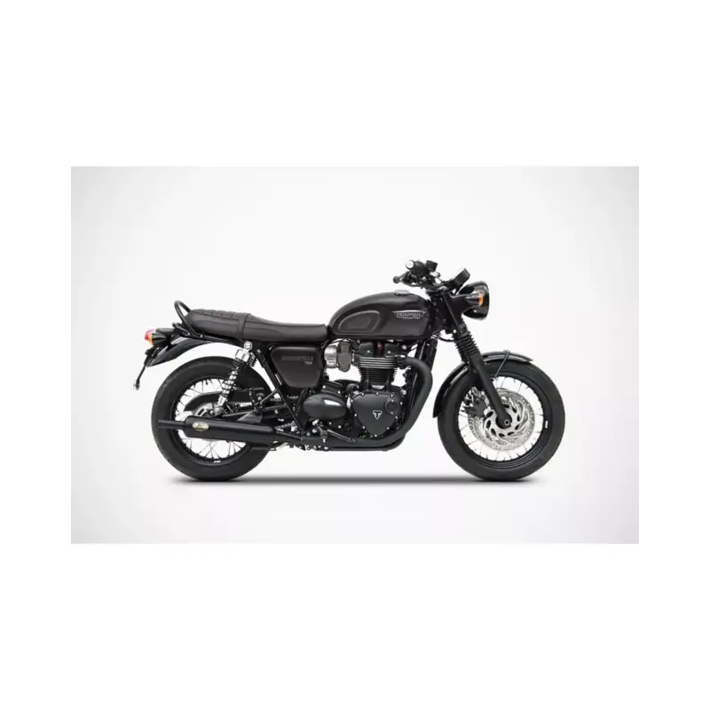 Silencieux bottle bas homologués ZARD pour Triumph Bonneville T120 Acheter Direct
