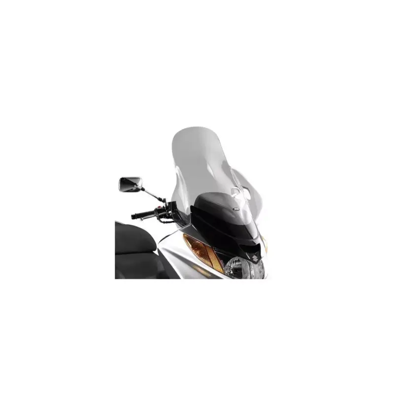 Commander Maintenant Bulle pare-brise GIVI incolore +17 cm pour scooter Suzuki AN Burgman 250 / 400 2003-2006 / 400 type S 2005