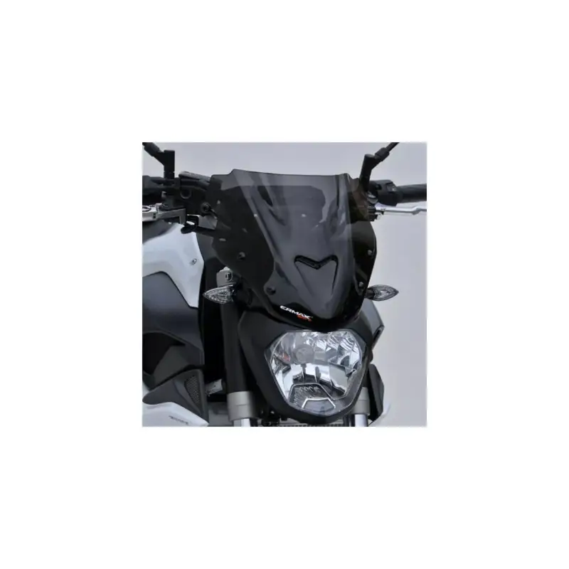 Dernier Modèle Saute-vent déflecteur 27cm sport Ermax pour Yamaha MT07 2014-2017
