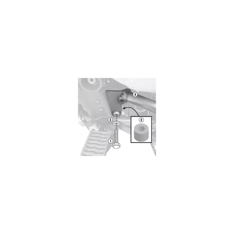 Offre Spéciale Kit spécifique TN6401AKIT GIVI pour monter les Pare-carters TN6401A GIVI sur Triumph Tiger800 / XC 2011
