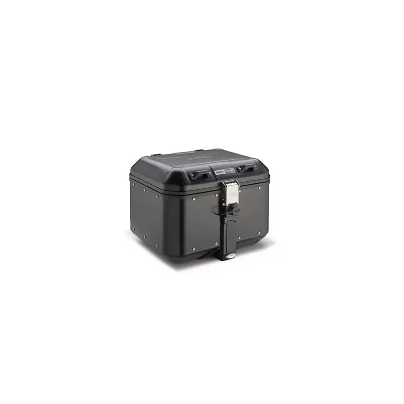Top case, MONOKEY DLM46B GIVI Trekker DOLOMITI 46 litres noir Black Line Commander Vite