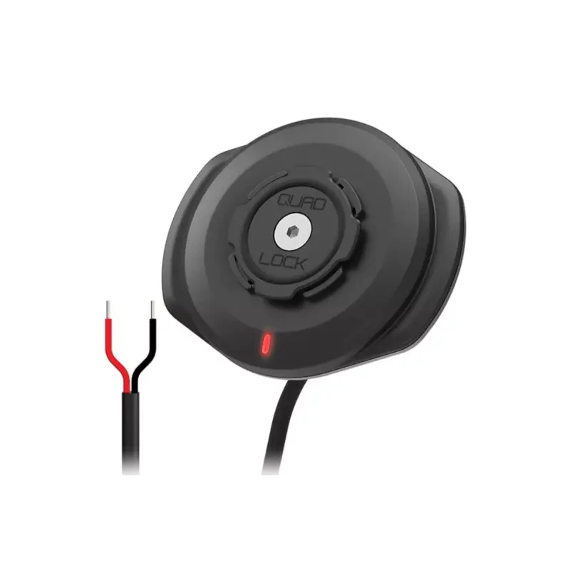 Chargeur à induction pour supports Quad Lock pour moto (à brancher sur le 12 volts) Offre Limitée